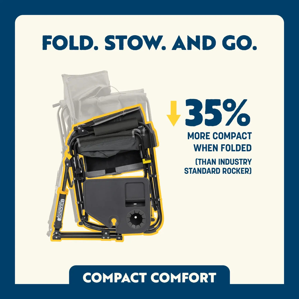 Stowaway Rocker™ with Side Table